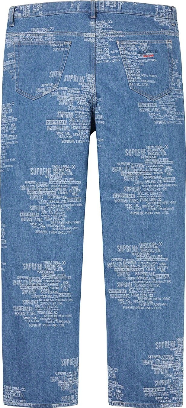 Trademark Jacquard Baggy Jean view 14